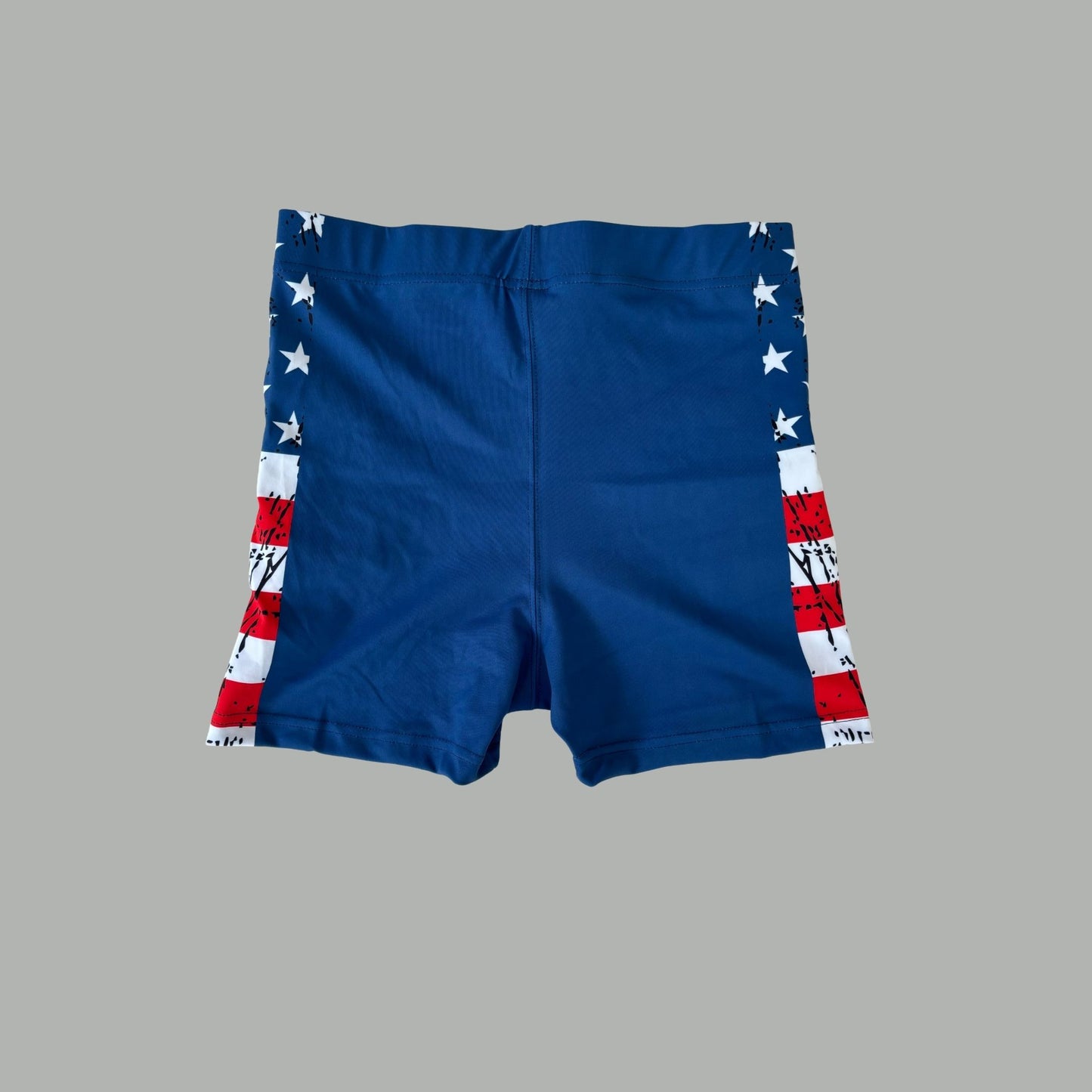 Women's Board Shorts - Freedom Blue with Zip Pockets