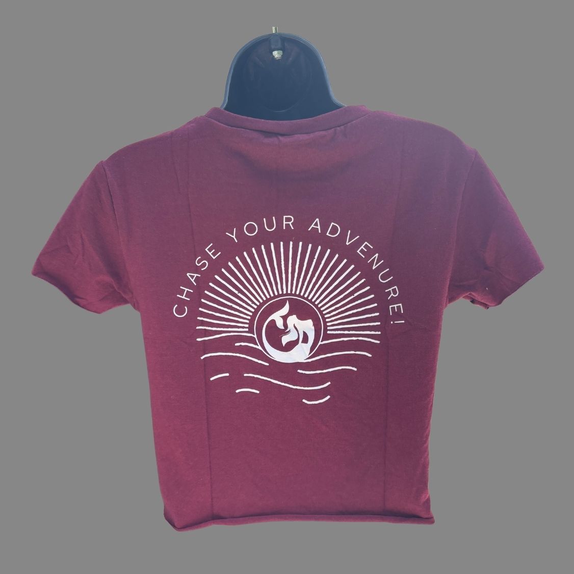 Women's Crop Tee - Chase Your Adventure - Multiple Colors