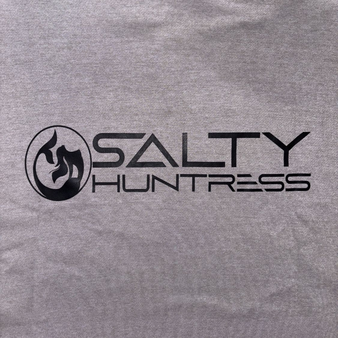 Women's Cropped Fleece Hoodie - Grey Skies