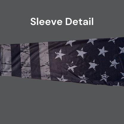 Kid's Sun Shirt - Freedom Flag Midnight