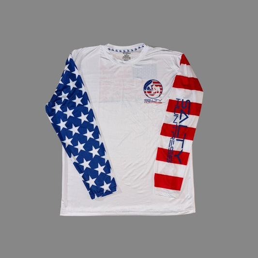 Men's/Unisex Sun Shirt - Freedom Fish Flag
