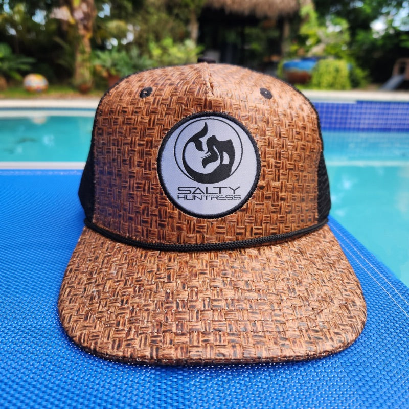 Hemp and Mesh Snapback Trucker Cap