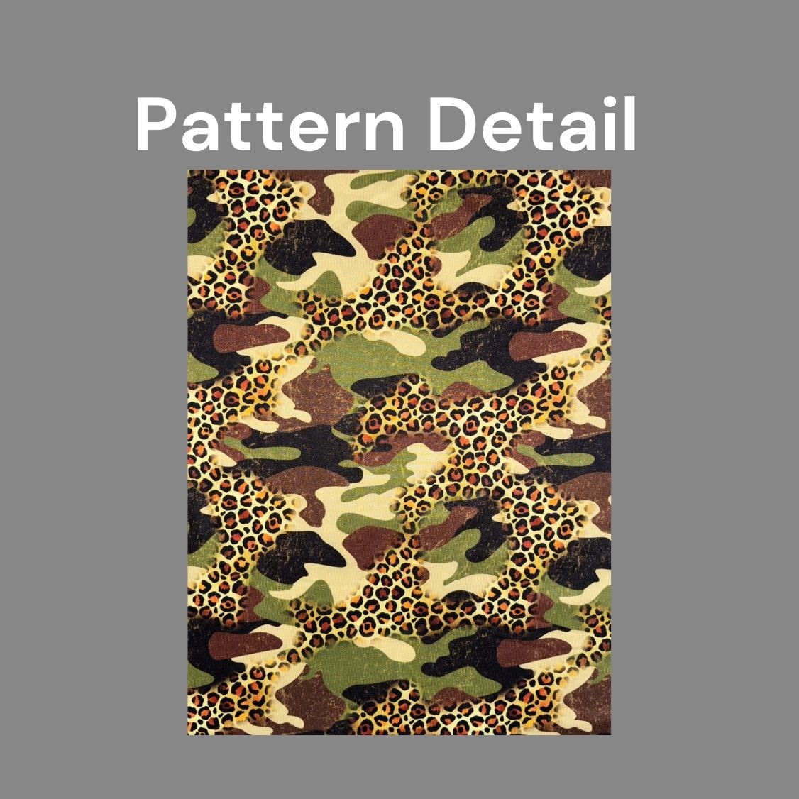 Women's Sun Shirt - Cheetah Camo Green with with Hood/Thumbholes