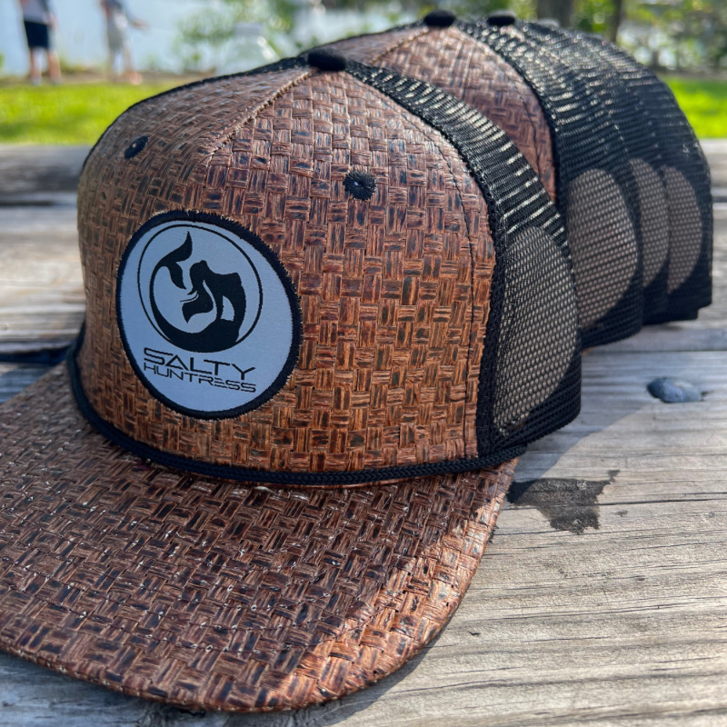 Hemp and Mesh Snapback Trucker Cap