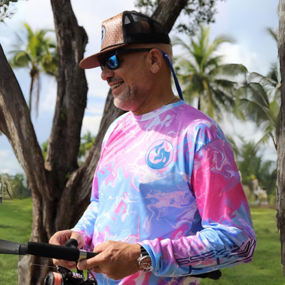 Tie-Dye - Men's/Unisex Sun Protection Shirt - UPF 50, Quick-Dry Fabric