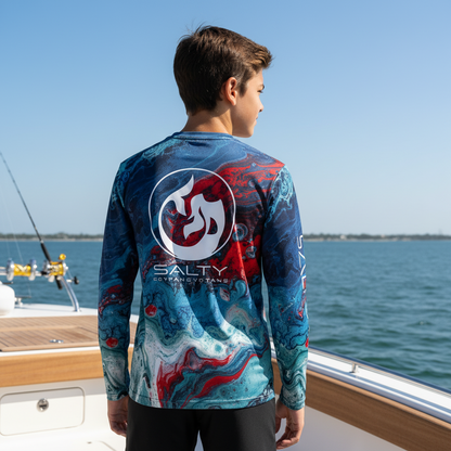 Kids Sun Shirt - Seafoam