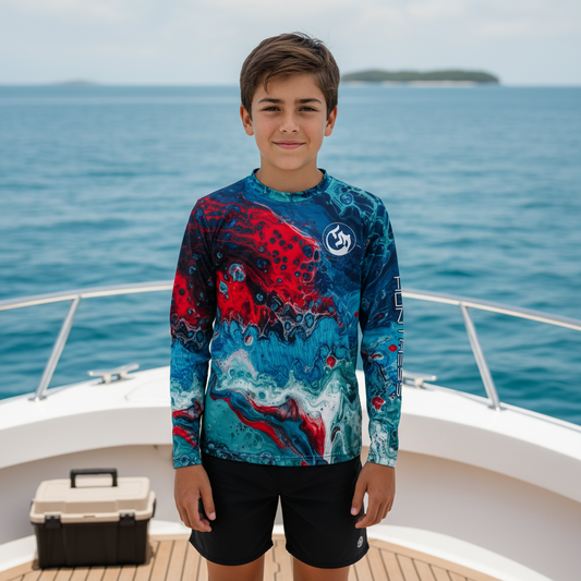Kids Sun Shirt - Seafoam