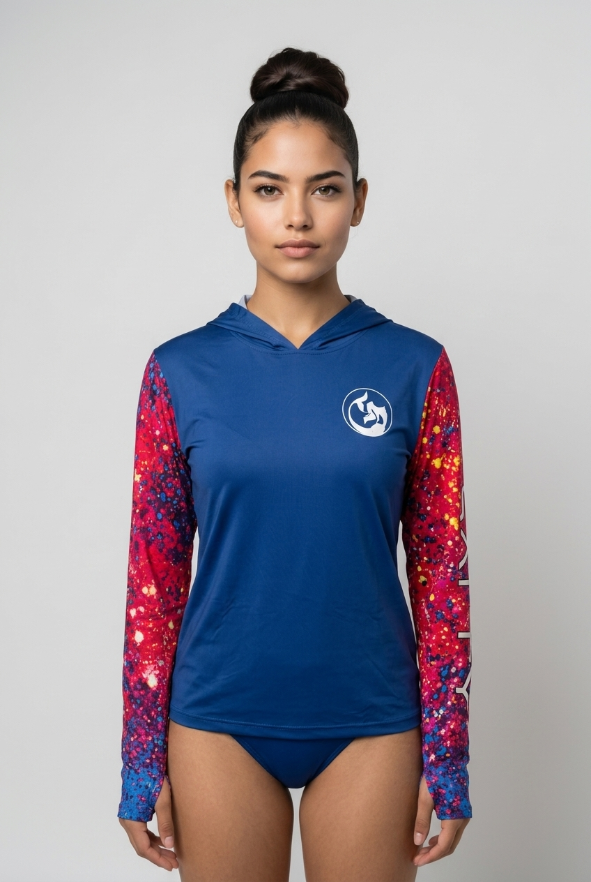 Ladies | Sea Horse Performance Shirt | Local Artist Series