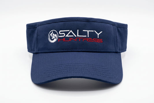 Visor - Embroidered - Red, White & Blue