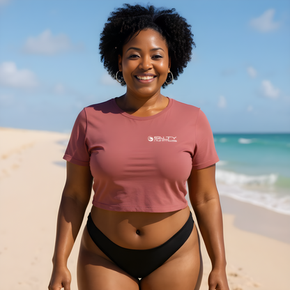 Women's Crop Tee - Chase Your Adventure - Multiple Colors