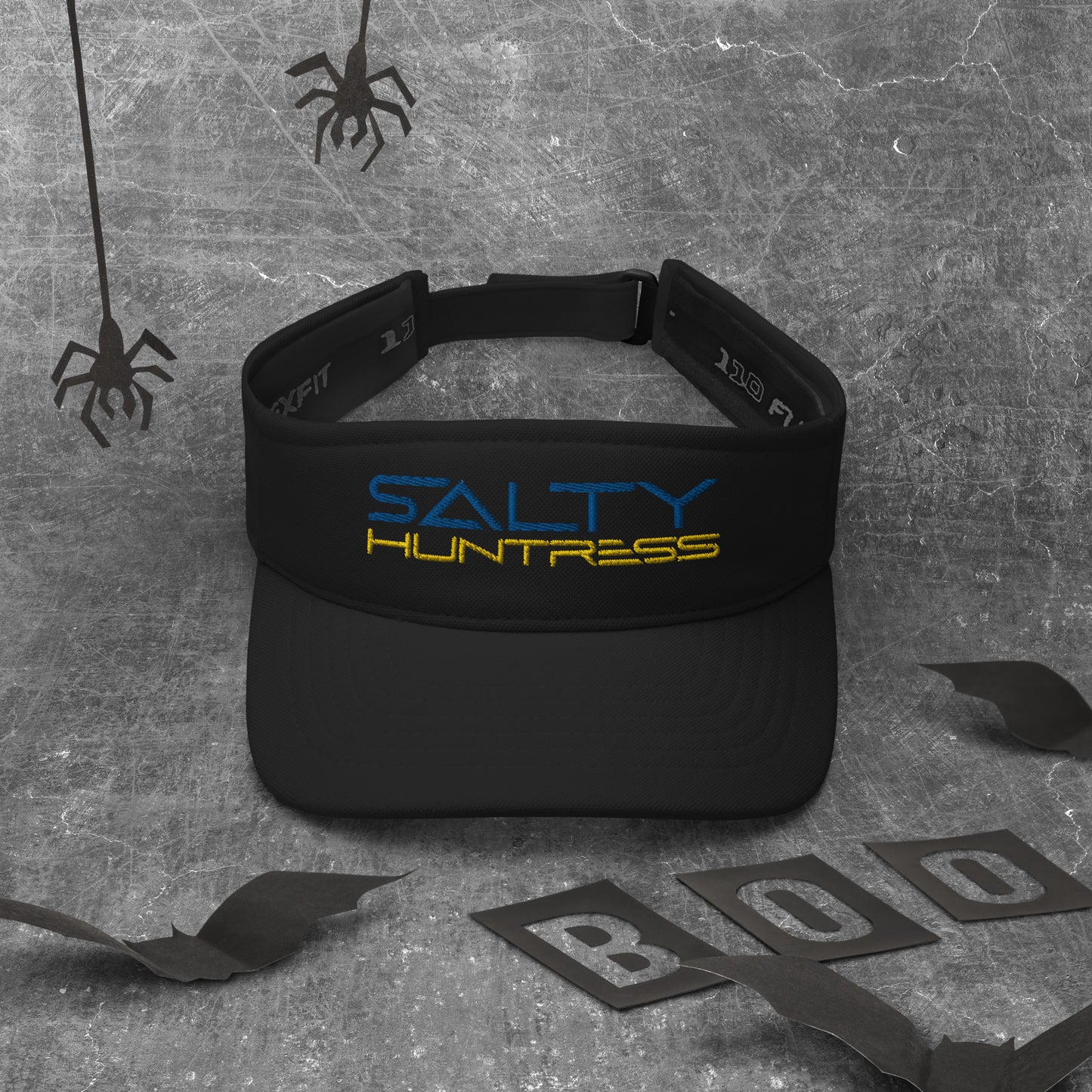 Salty Huntress Visor - Color Text